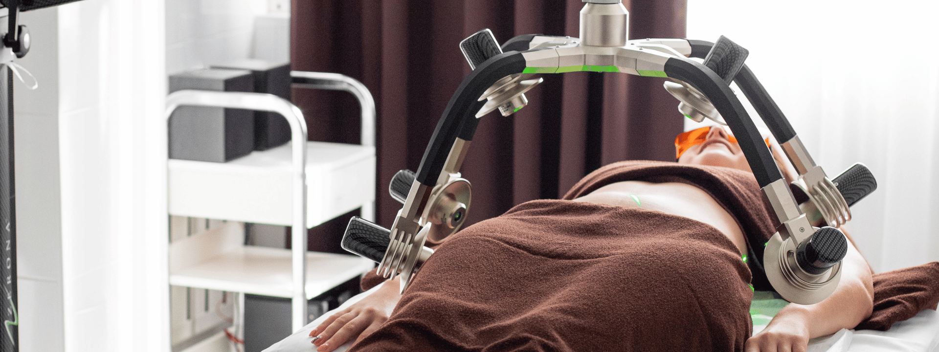 Example of photobiomodulation laser therapy